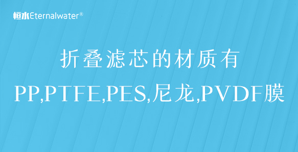折疊濾芯的材質(zhì)有PP,PTFE,PES,尼龍,PVDF膜